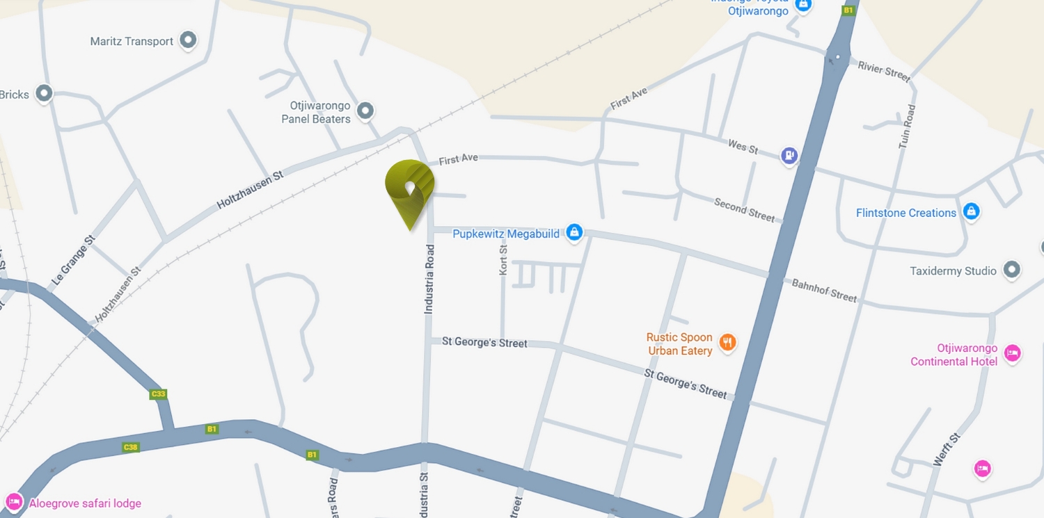 Otjiwarongo Map