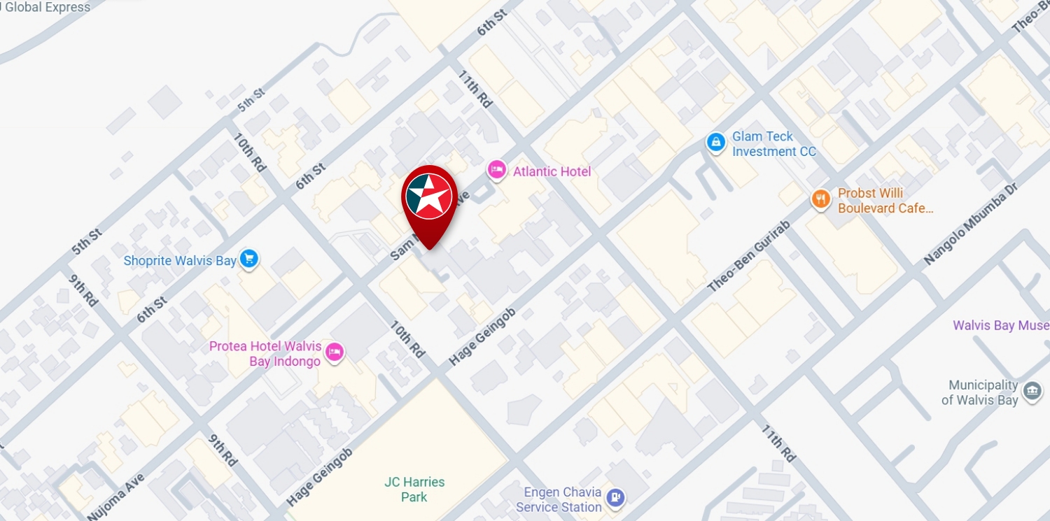 Walvis Bay Map