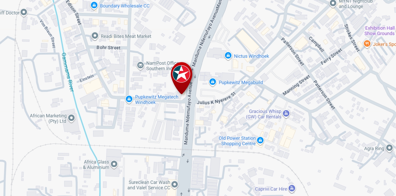 Windhoek Map